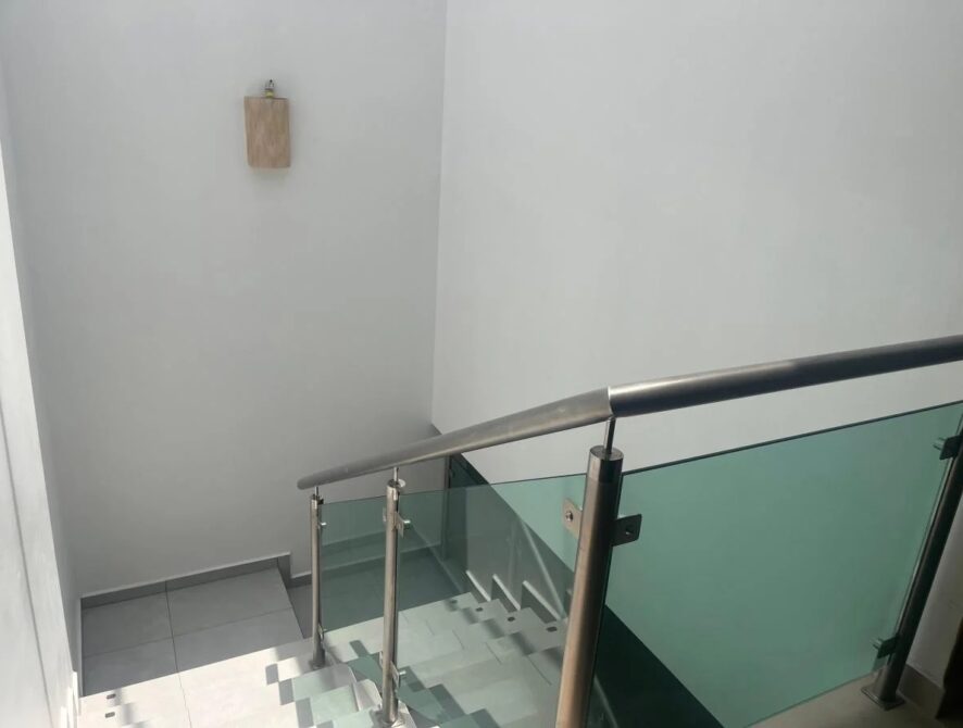vista de arriba escaleras